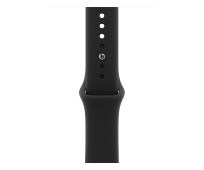 Pasek i akcesoria do zegarków Apple 46mm Black Sport Band - M/L